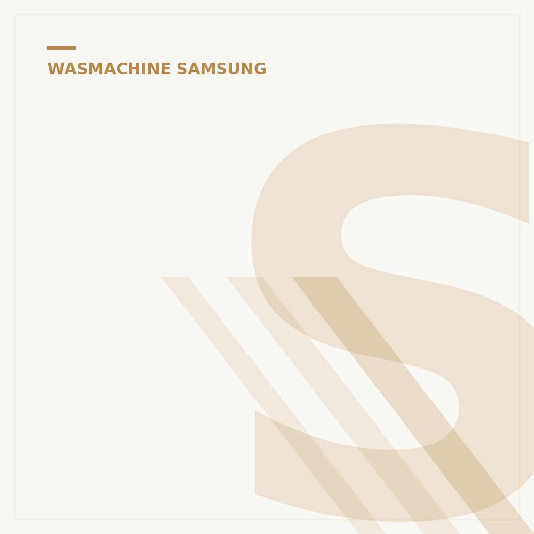 Samsung Wasmachine Stopt? 5 Oplossingen voor Elke Ruimte