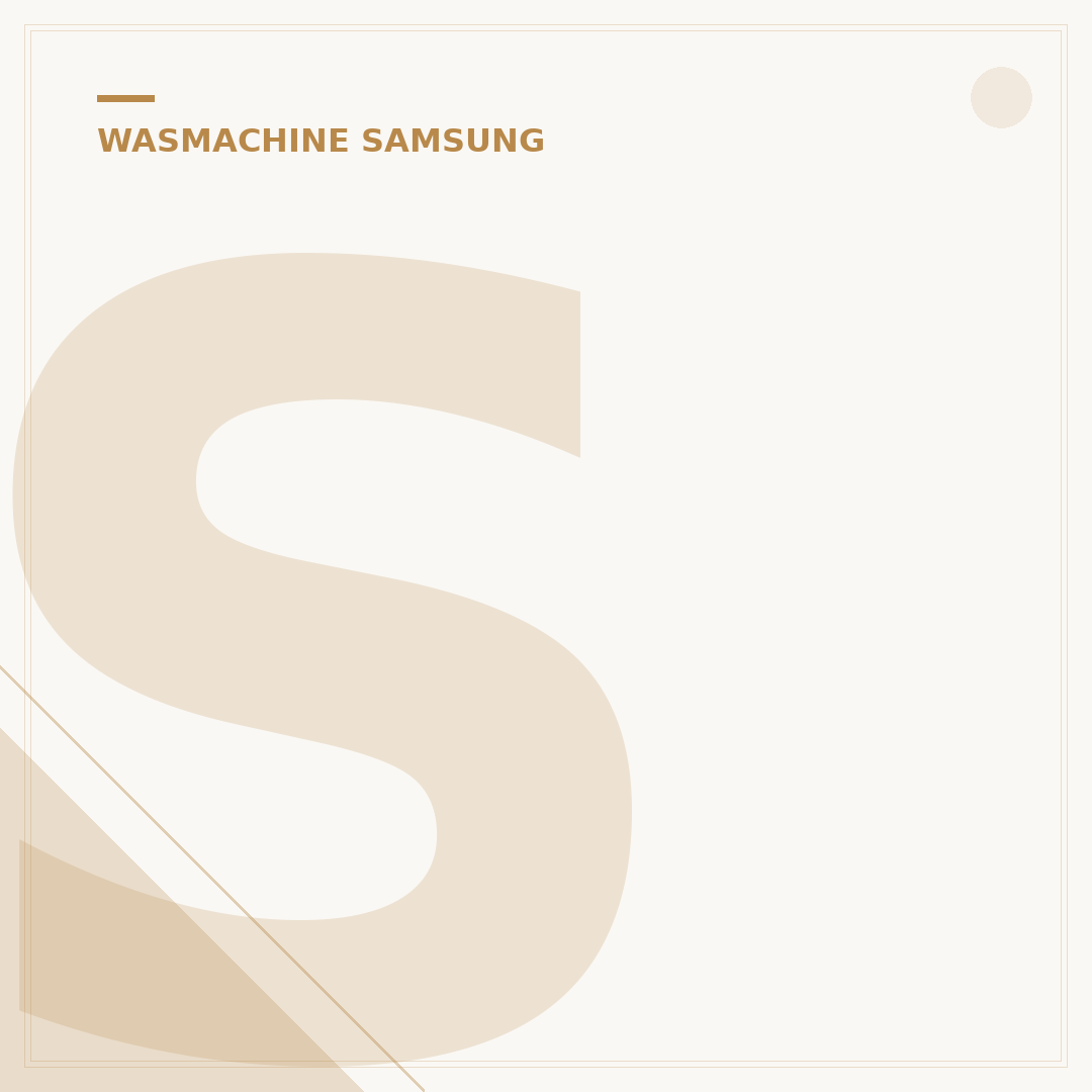 Samsung Wasmachine Zwart: Jouw Gids voor de Perfecte Keuze