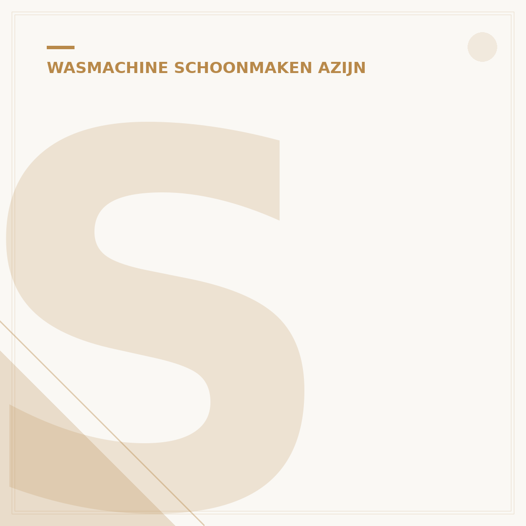 Schoonmaakazijn of Gewone Azijn in de Wasmachine? 3 Keuzes