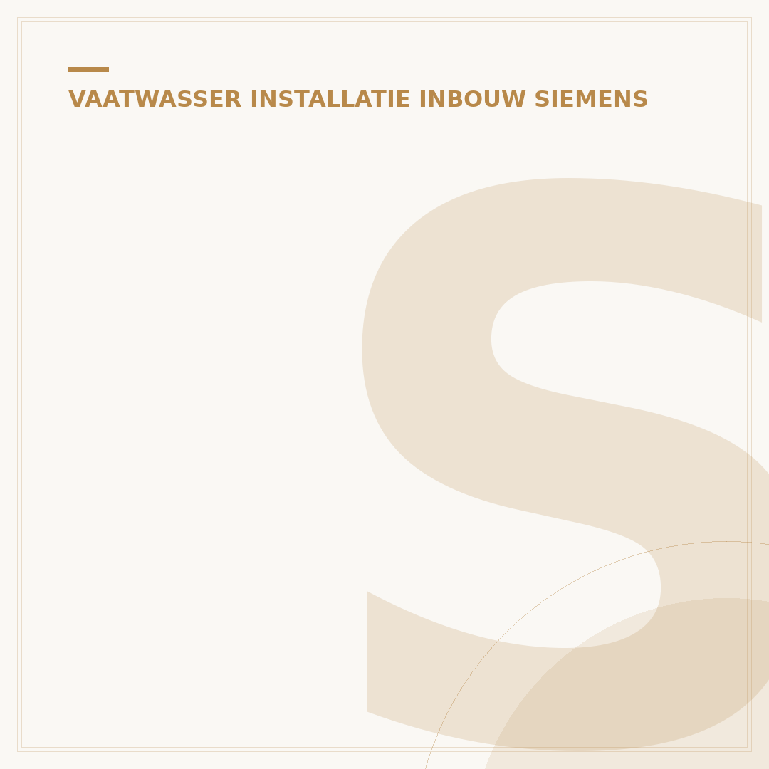 Siemens Vaatwasser 45 cm Inbouw: 5 Criteria Voor Elke Keuken