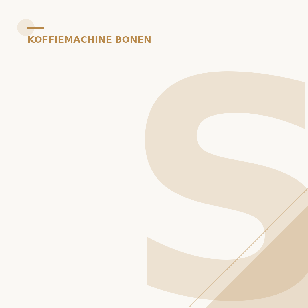 Smeg Koffiemachine met Bonen: 5 Cruciale Overwegingen