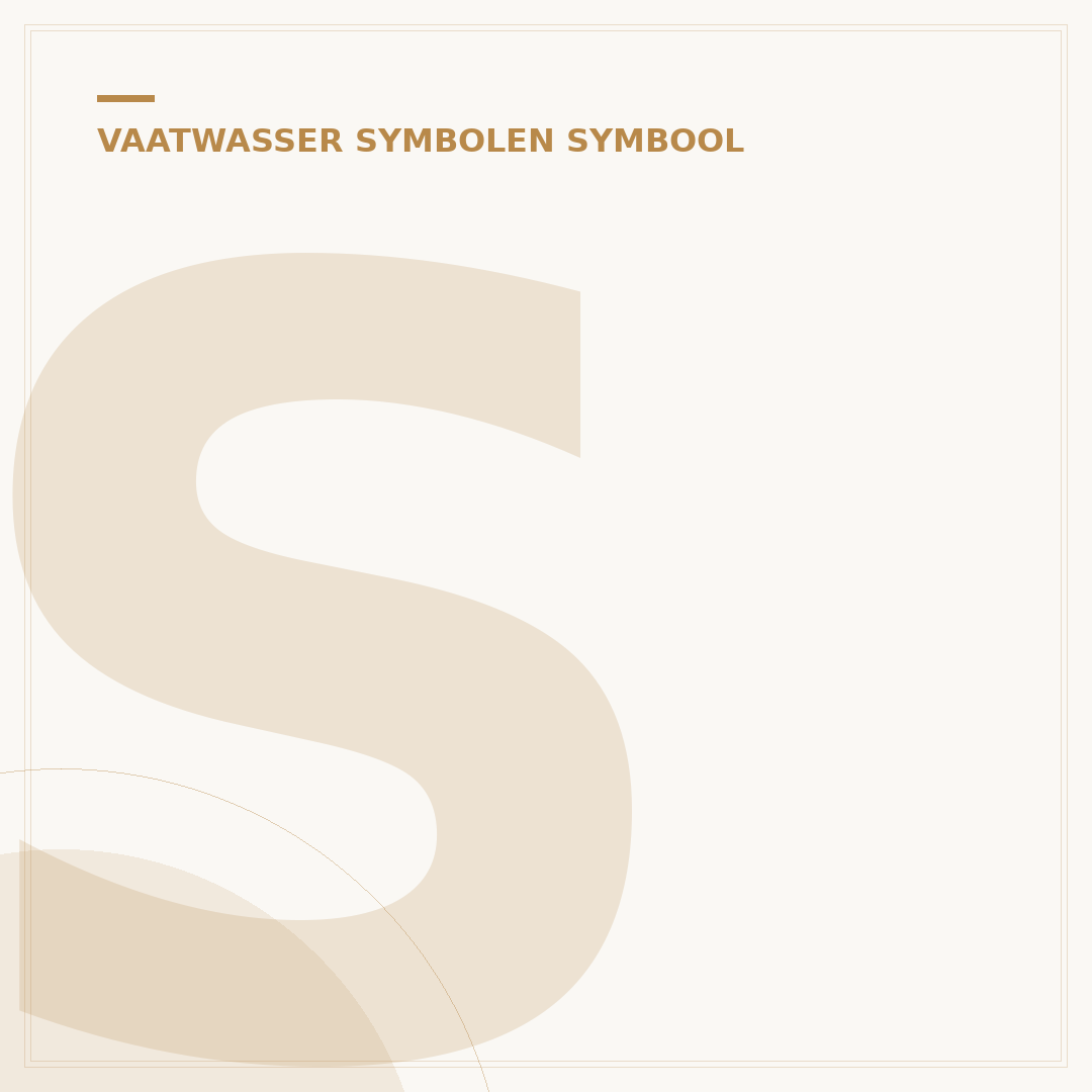 Symbool Niet Geschikt voor Vaatwasser: 5 Waar Vond Je Het?
