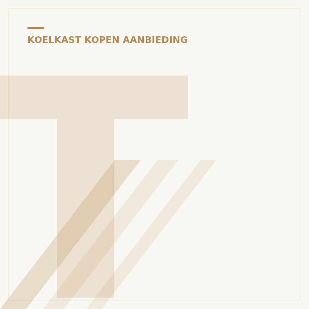 Tafelmodel Koelkast Zonder Vriesvak Aanbieding: Slimme Keuze Nu!