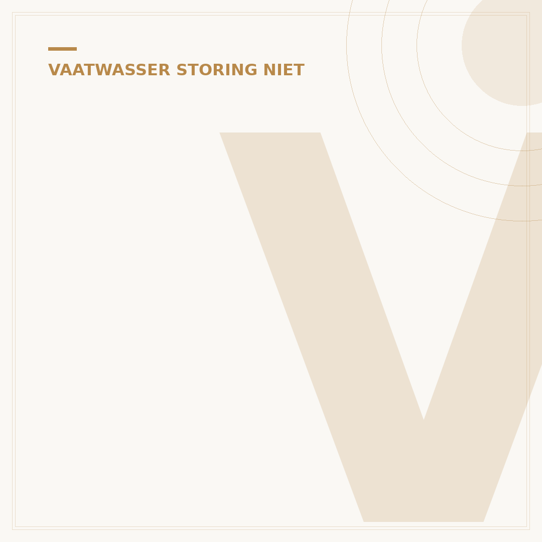 Vaatwasser Doet Het Niet? 5 Oplossingen & Tips