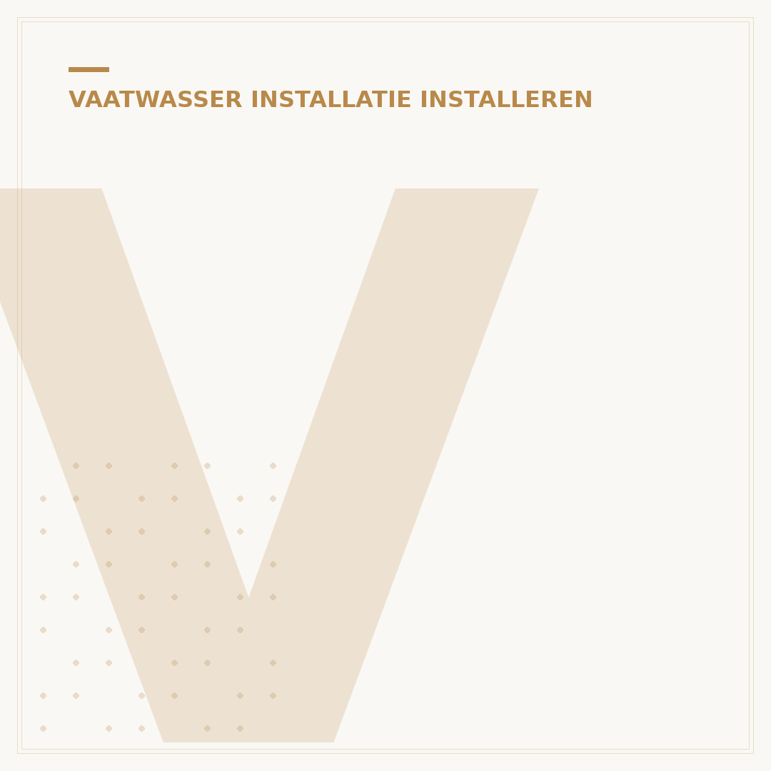 Vaatwasser Installeren: Kosten & Praktische Stappen