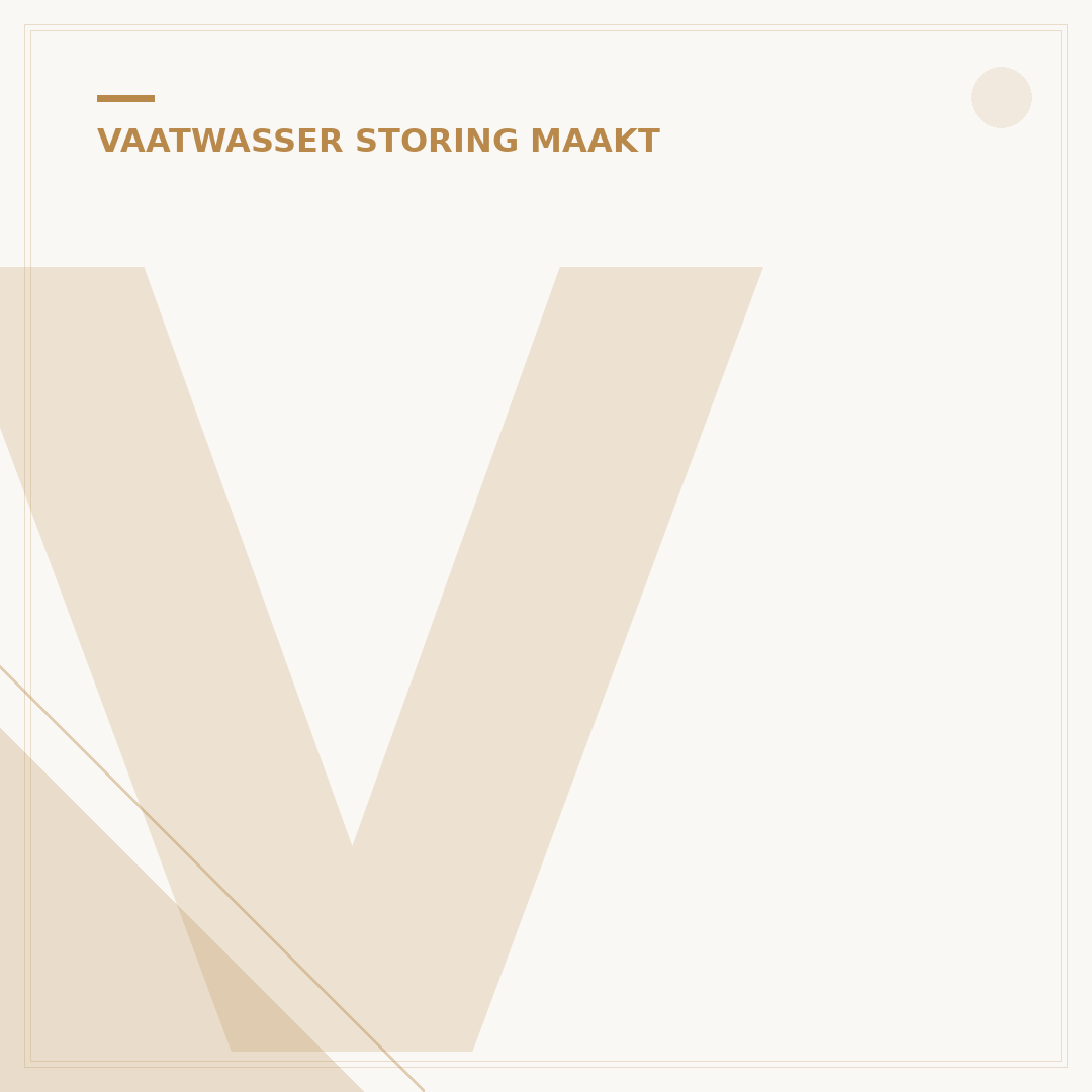 Vaatwasser Maakt Raar Geluid? 5 Oorzaken & Directe Oplossingen