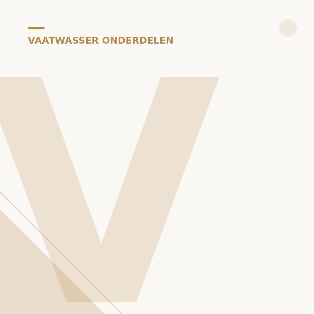 Vaatwasser Onderdelen: Snel de Juiste Reparatie Vinden