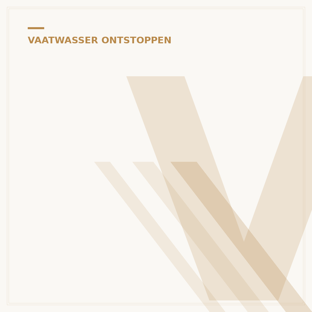 Vaatwasser Ontstoppen met Ontstopper: Snelle Gids met 3 Tips