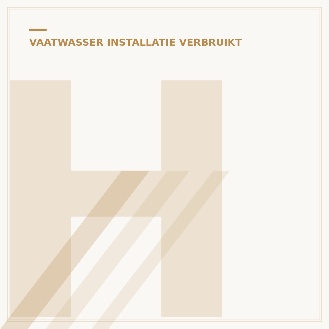 Hoeveel verbruikt een vaatwasser? Realistische Cijfers per Wasbeurt