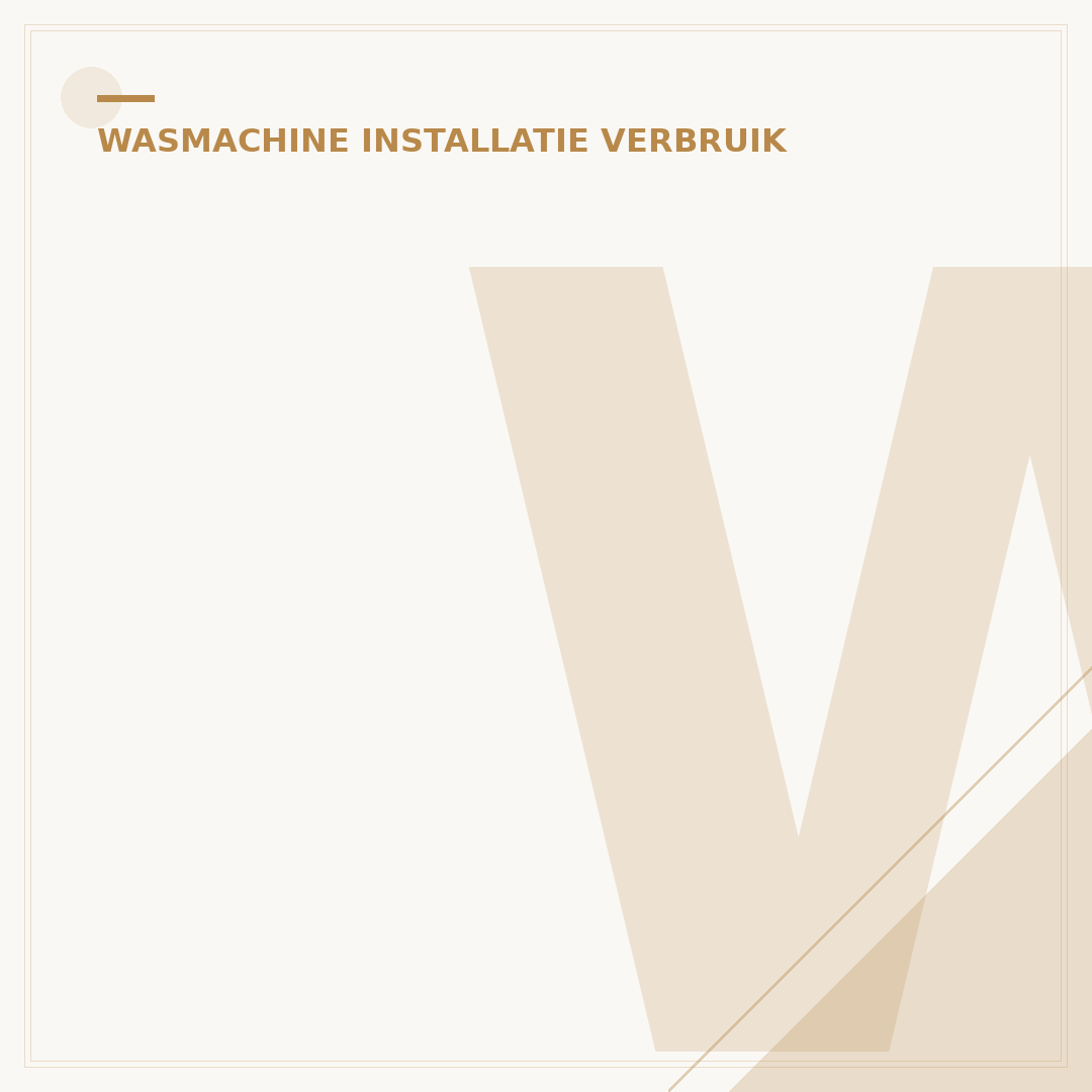 Wasmachine Verbruik kWh: Bespaar Slim in Elke Ruimte