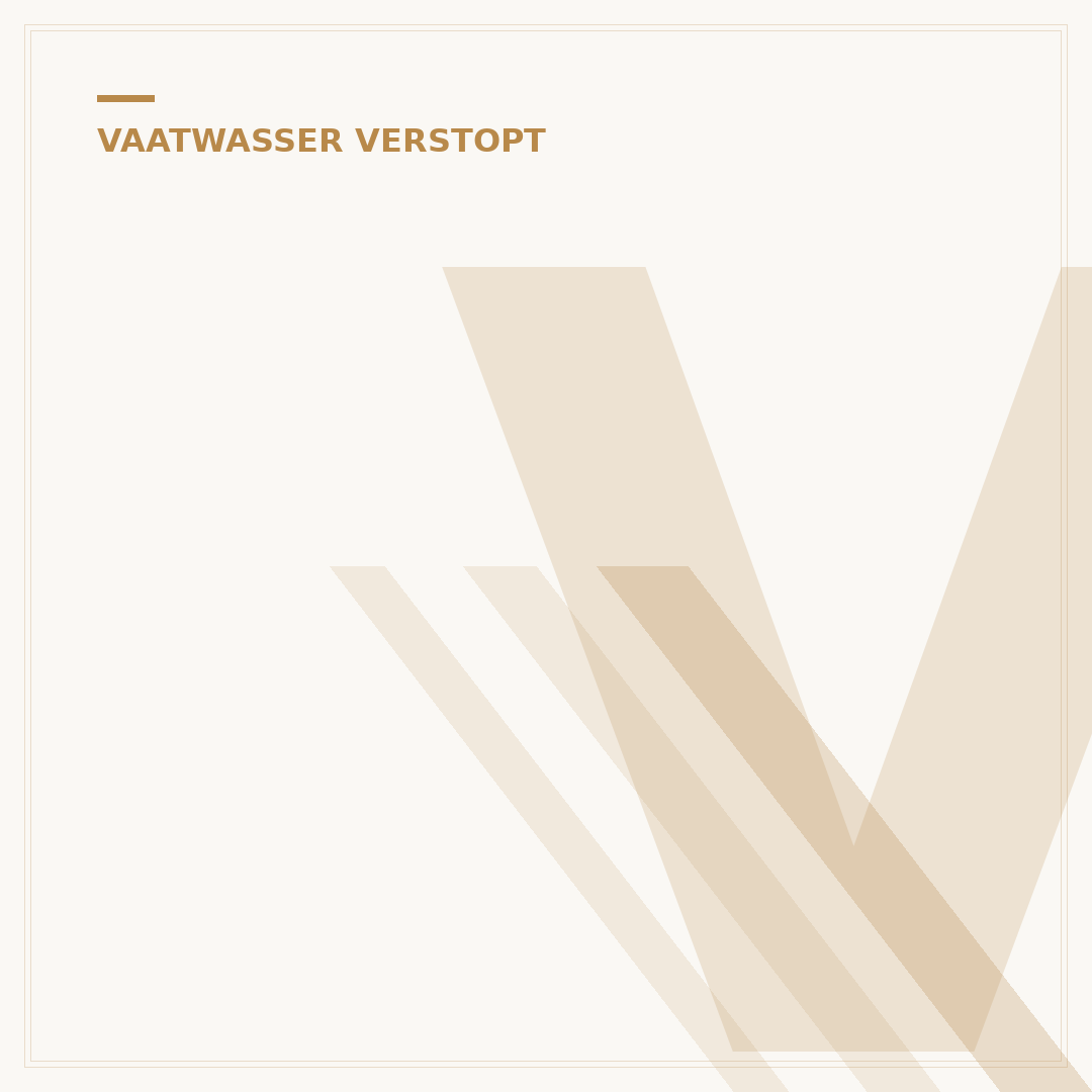 Verstopte Vaatwasser? 5 Stappen voor Snelle Oplossing