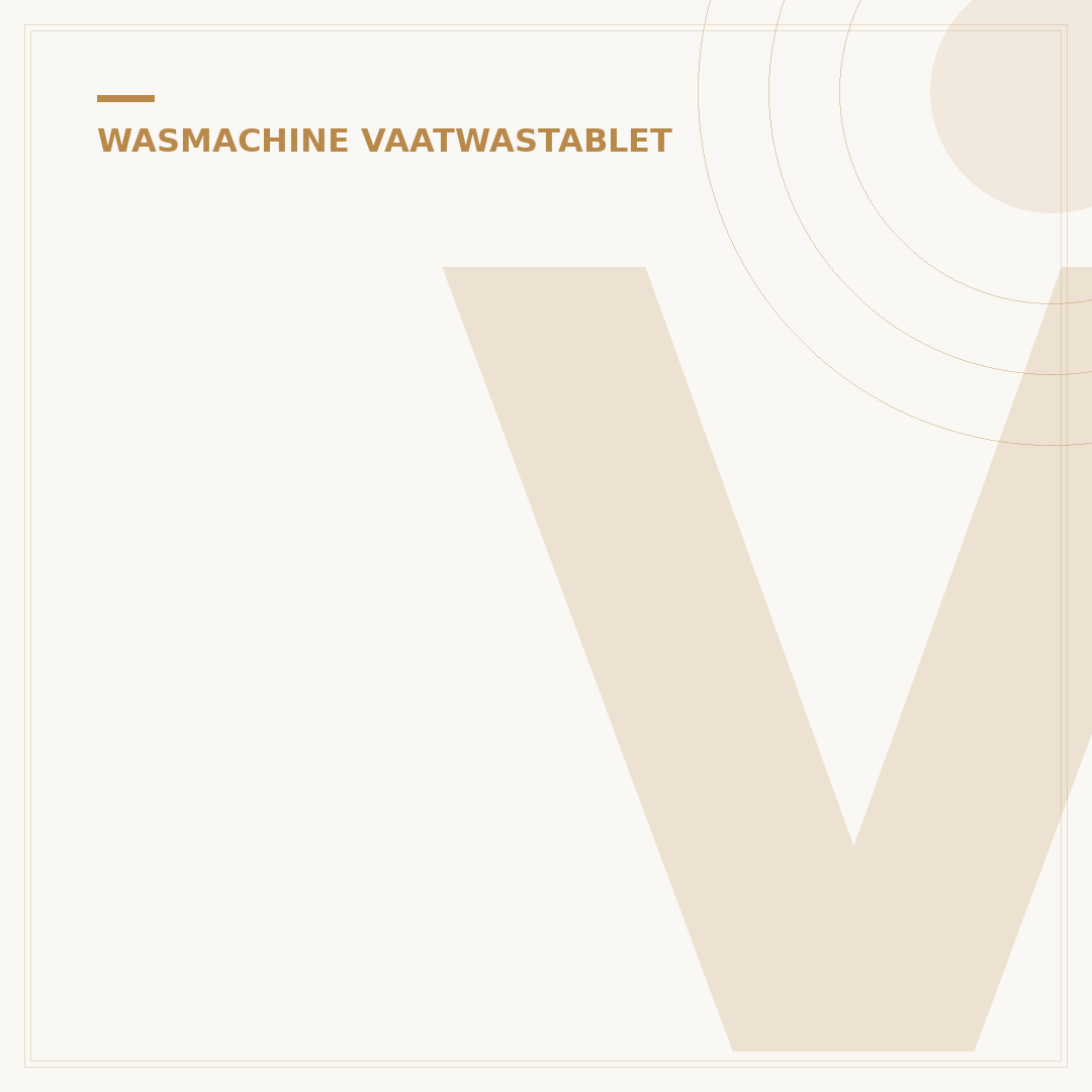 Vetluis Wasmachine Vaatwastablet: 3 Stappen Tegen Geurtjes