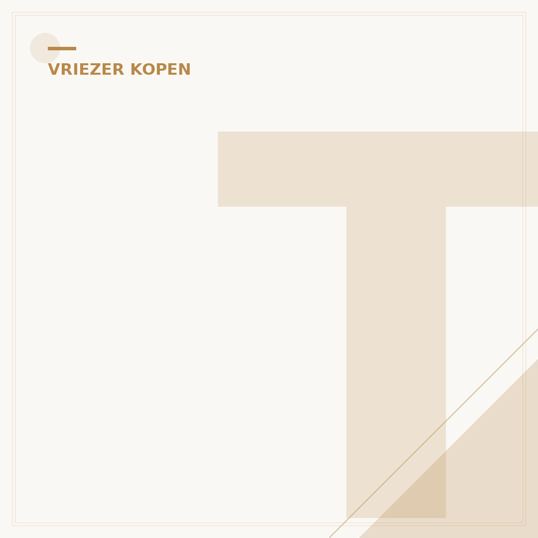 Tafelmodel Vriezer Kopen: 5 Slimme Keuzes voor Elke Keuken