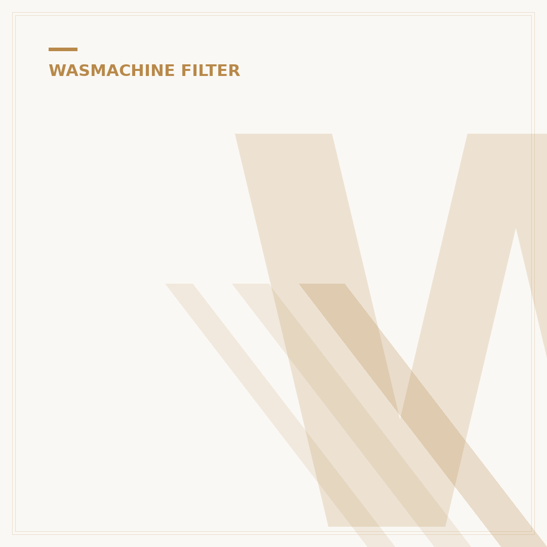 Waar zit filter wasmachine? Vind 3 locaties & los problemen op