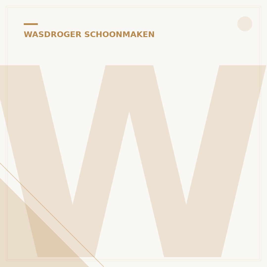 Wasdroger filter schoonmaken: 5 Minuten Gids met Tips