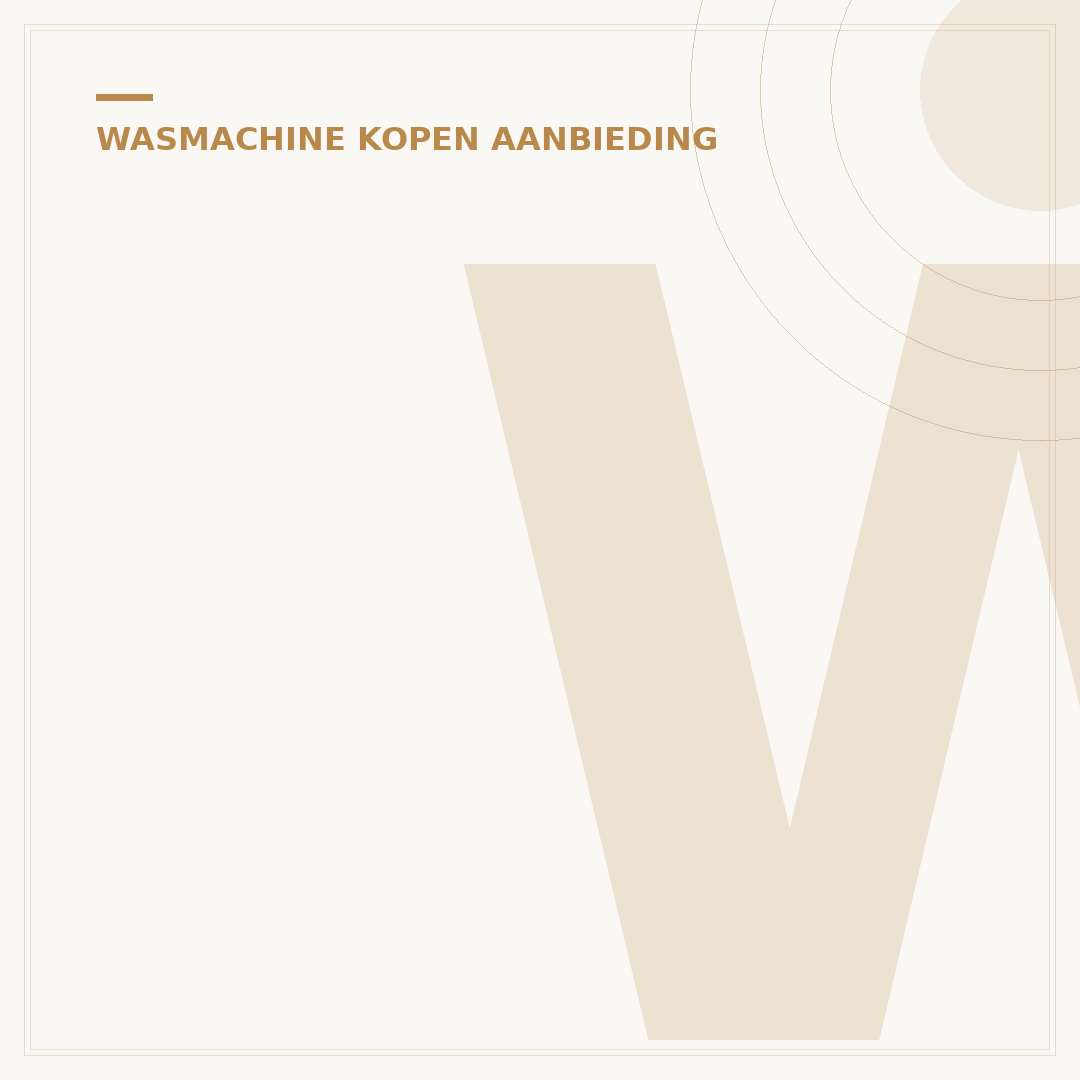 Wasmachine 9 Kilo Aanbieding: De Beste Deals Vinden