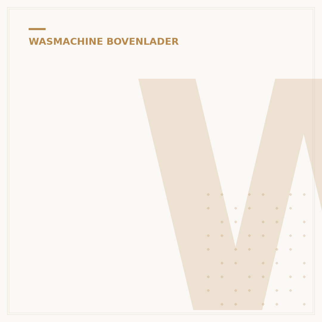 Wasmachine Bovenladers: 5 Tips voor de Ideale Plaatsing