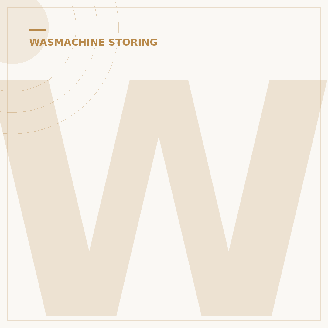 Wasmachine is Kapot? 5 Stappen voor een Snelle Oplossing