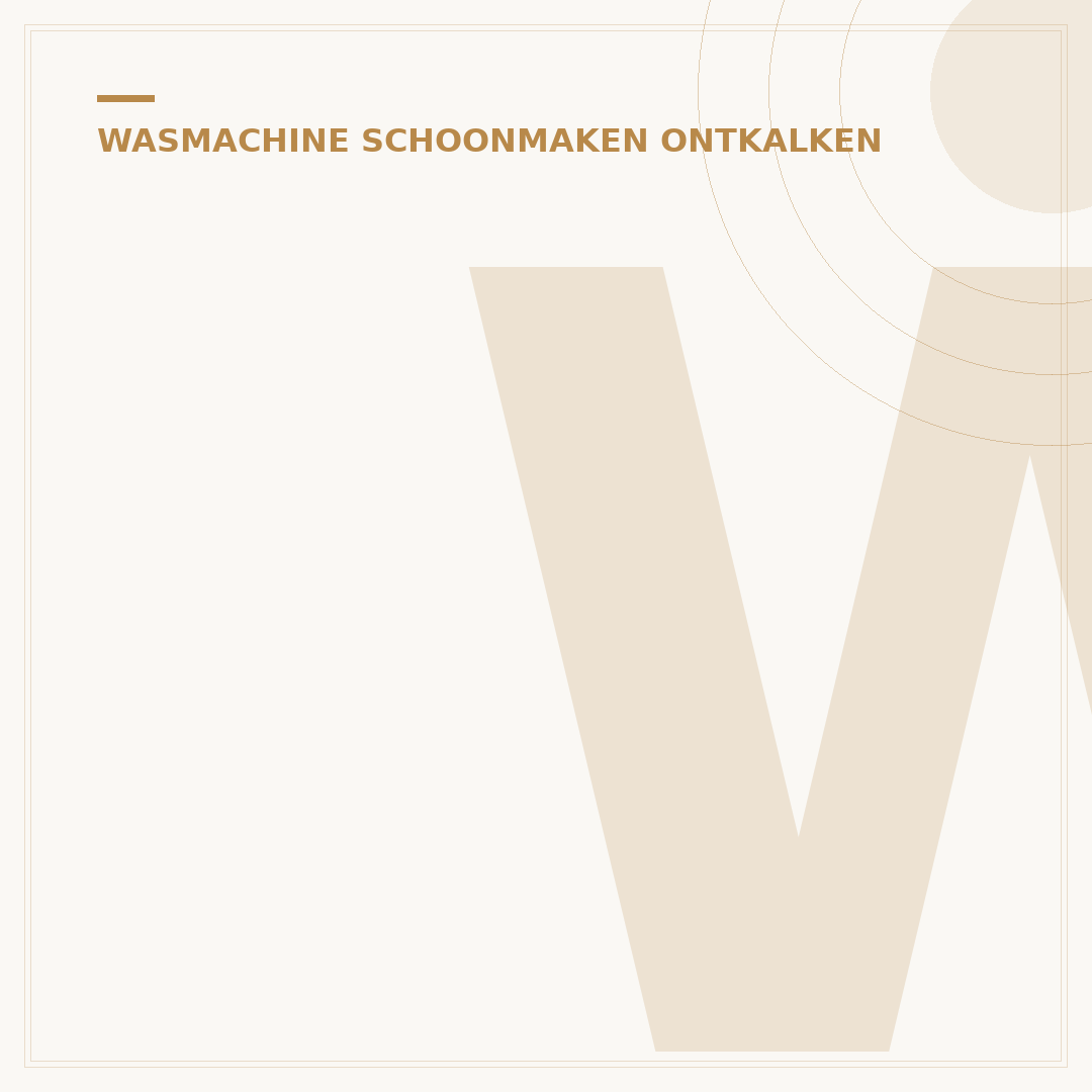 Wasmachine Ontkalken: 5 Slimme Tips voor Langere Levensduur