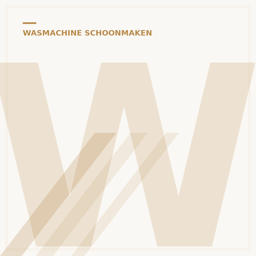 Wasmachine reinigen met vaatwasreiniger: 1 Simpele Methode