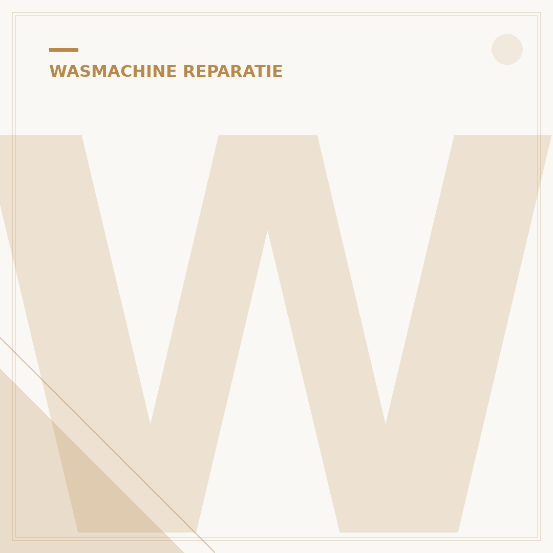 Wasmachine reparatie Waalwijk: Vind de Beste Service in 3 Stappen