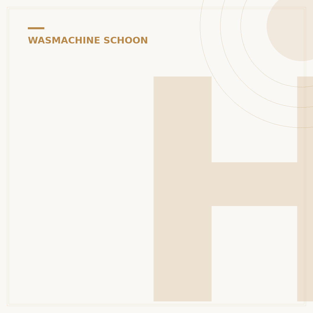 Hoe maak je een wasmachine schoon? 5 Stappen voor een Fris Resultaat