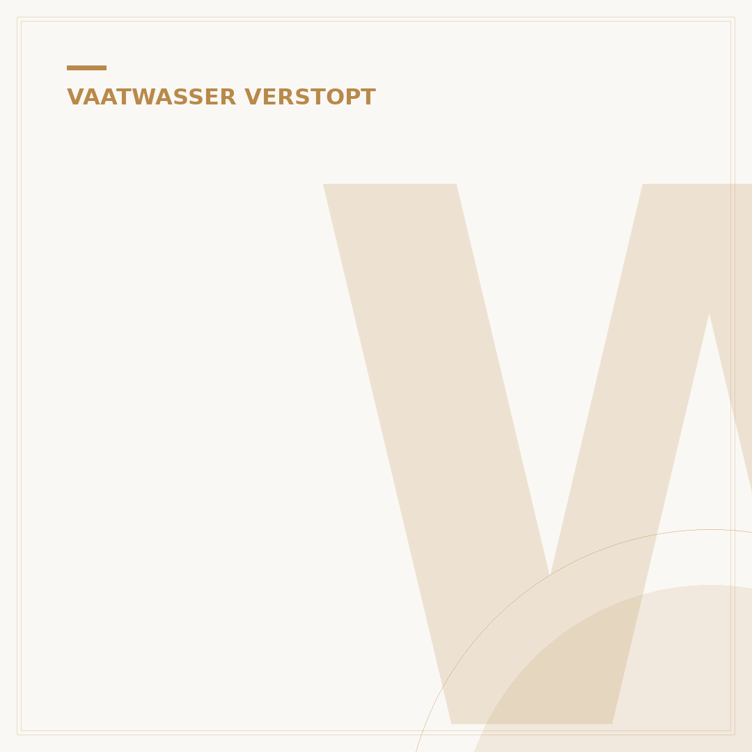 Waterafvoer Vaatwasser Verstopt? 3 Oplossingen in 1 Uur