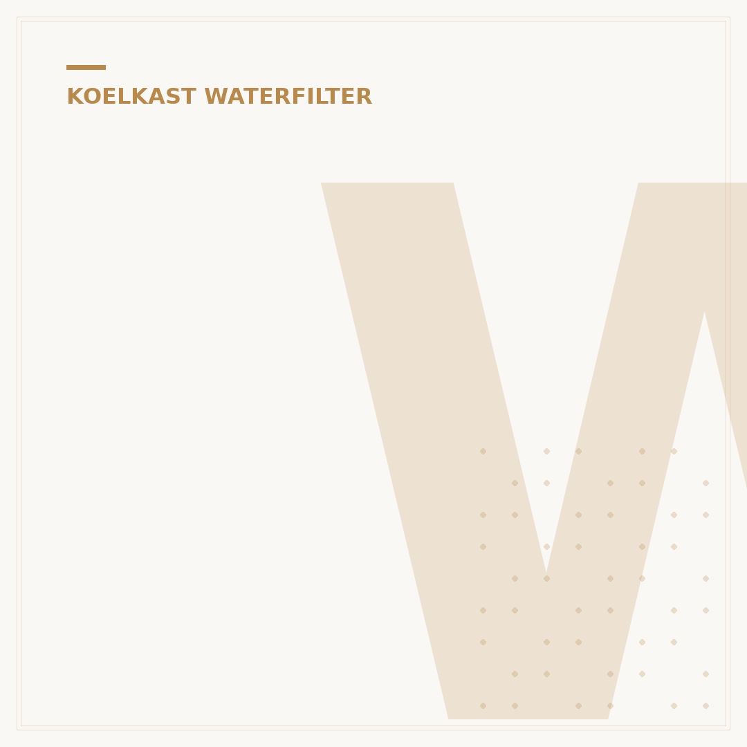 Waterfilter Koelkast: 5 Tips voor Schoon Water in Elke Ruimte