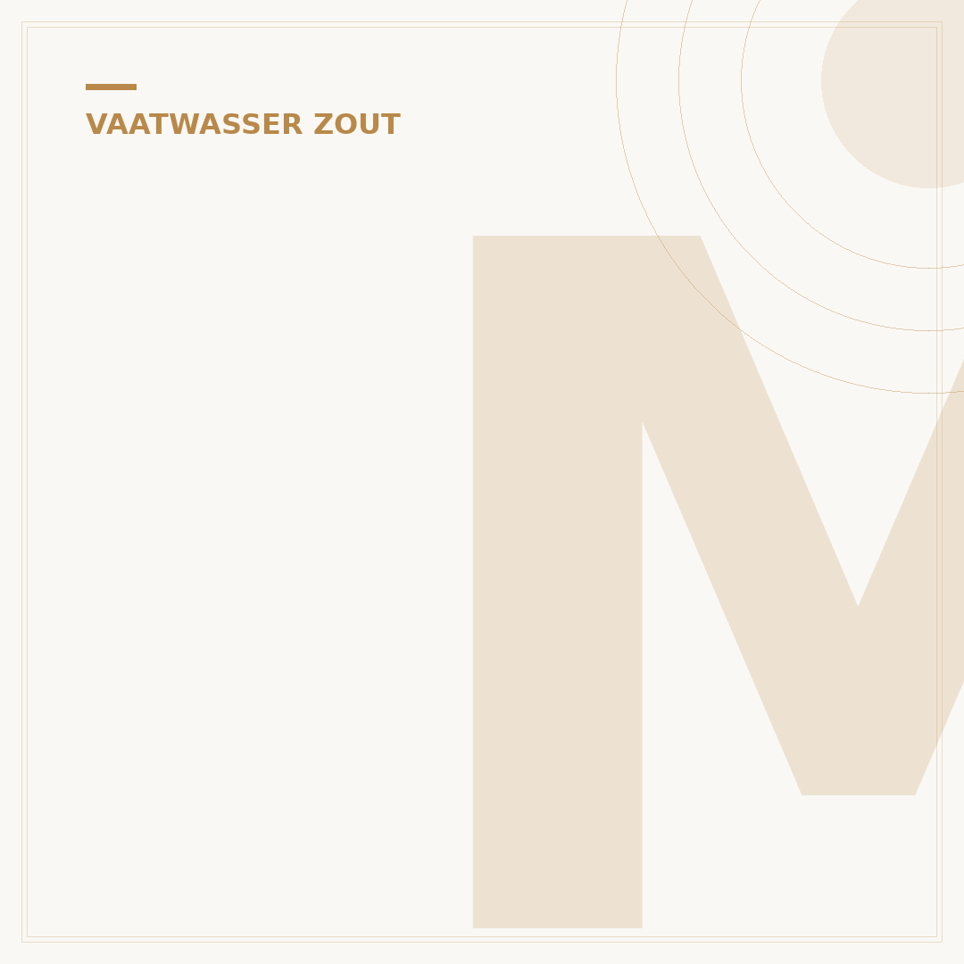 Moet er zout in de vaatwasser? Ja, 5 Redenen!